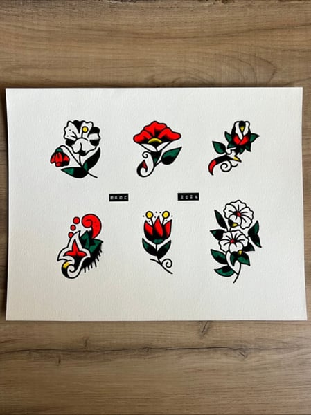 Image of Original Flash Sheet 9