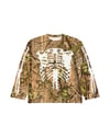 RTTO “Bones” Long Sleeve Tee in Hunting Camo