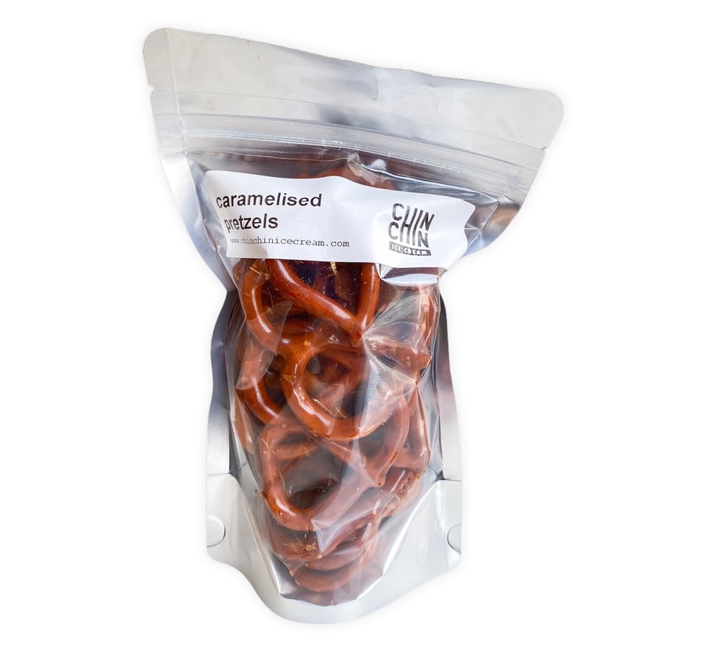 Caramelised Pretzels