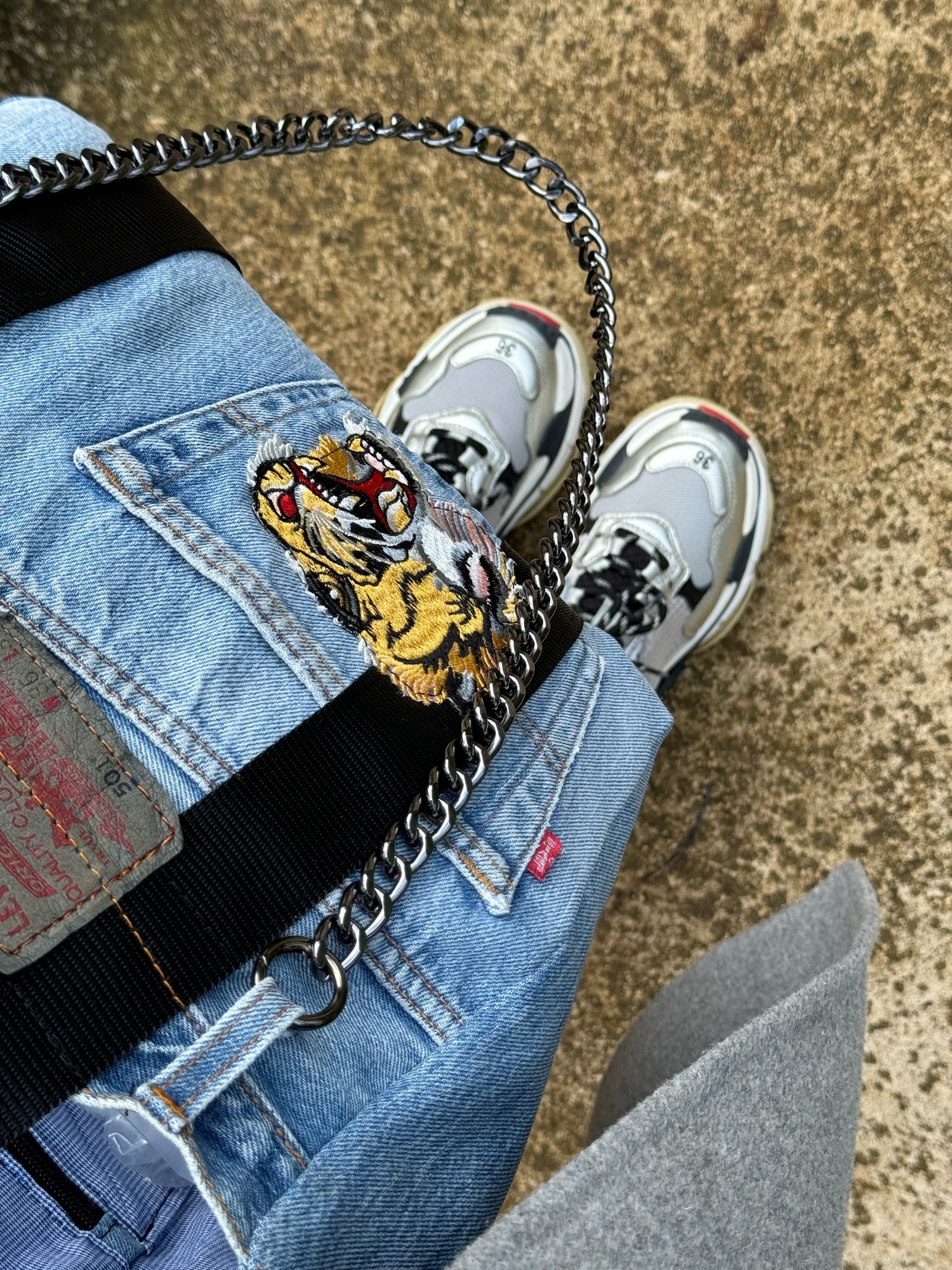 Image of Borsa in jeans Tiger