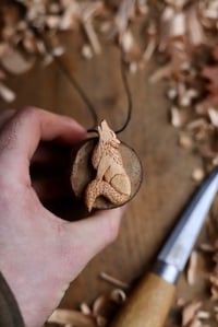 Image 7 of The Wolf- Pendant Necklace 