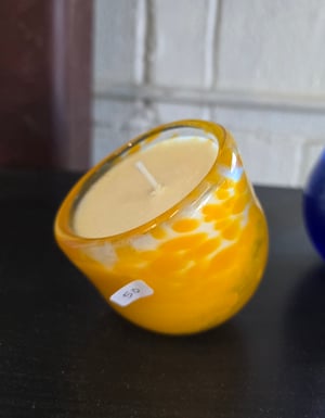 Image of Votive with candle