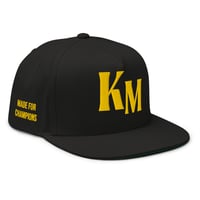 Image of KMC "Made for Champions" Snapback (Black/Yellow)