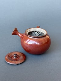 Image 3 of Iron Red Kyusu #3 - SECOND- 130ml