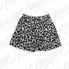 Letter’d Print Mesh Shorts - WHITE