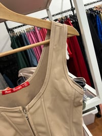 Image 2 of faux leather bustier 