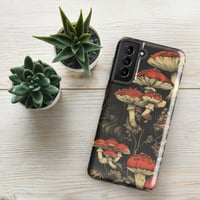 Image 21 of Dark Cottagecore Goth Inspired Vibrant Mushroom Tough case for Samsung®