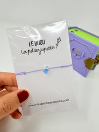 Image 7 of Ensemble bracelet et Polly Pocket Mini livre violet pays merveilleux rare