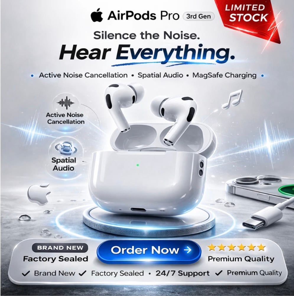 Image of Pro 3 Wireless Earbuds 3rd Generation Active Noise Cancellation Translation Spatial Audio