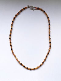 Image 1 of Tigers Eye and Carnelian necklace 