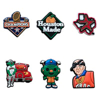 Image 2 of Astros WS 22 Champion Croc Charm