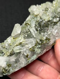 Image 7 of Epidote On Quartz Crystal Specimen #2529