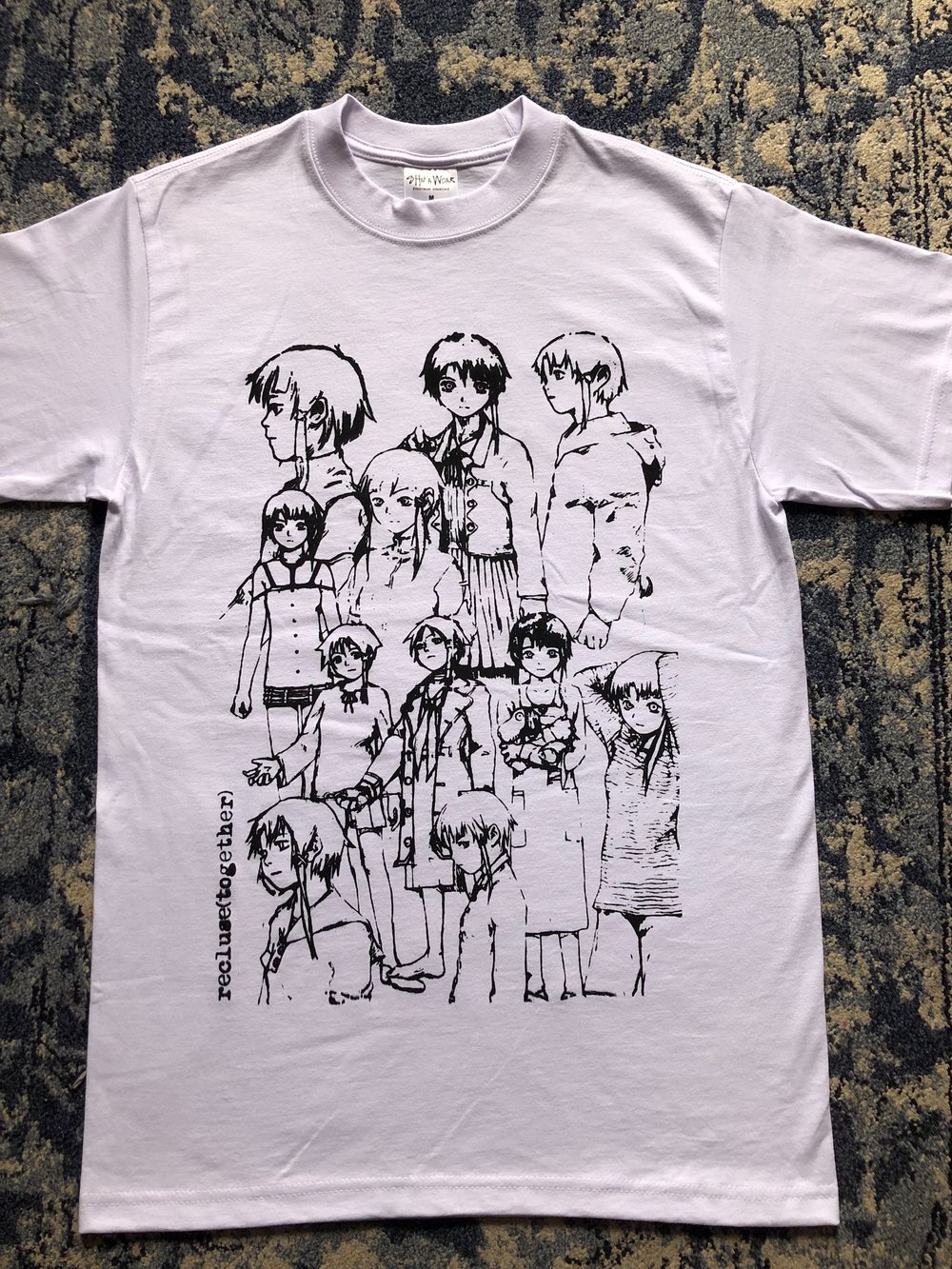 Lain 'collage' tee