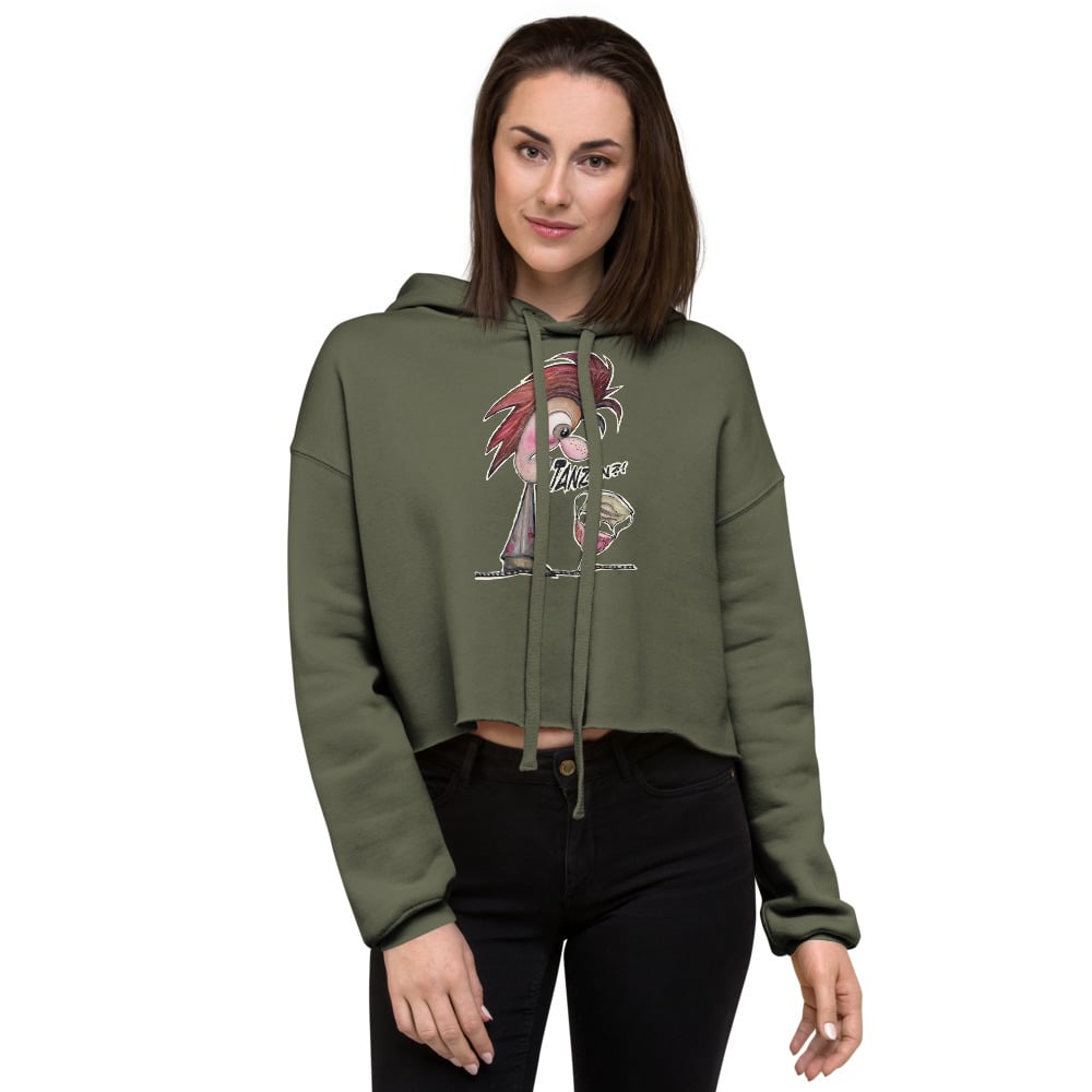 Image of Tanzen? Crop Hoodie