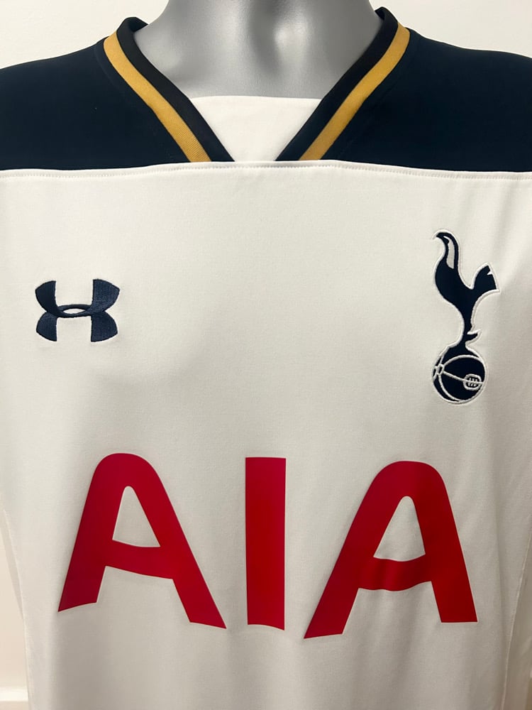 Image of Tottenham Hotspur “DEMBÉLÉ 19” 2016/17 Home Shirt + PL patches (L)