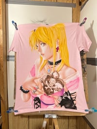 Image 1 of MISA AMANE AIRBRUSH TEE PREORDER