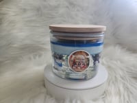 Image 2 of LisaStylez Presents: Vanilla-scented God is love all around the world glitter jelly  candle