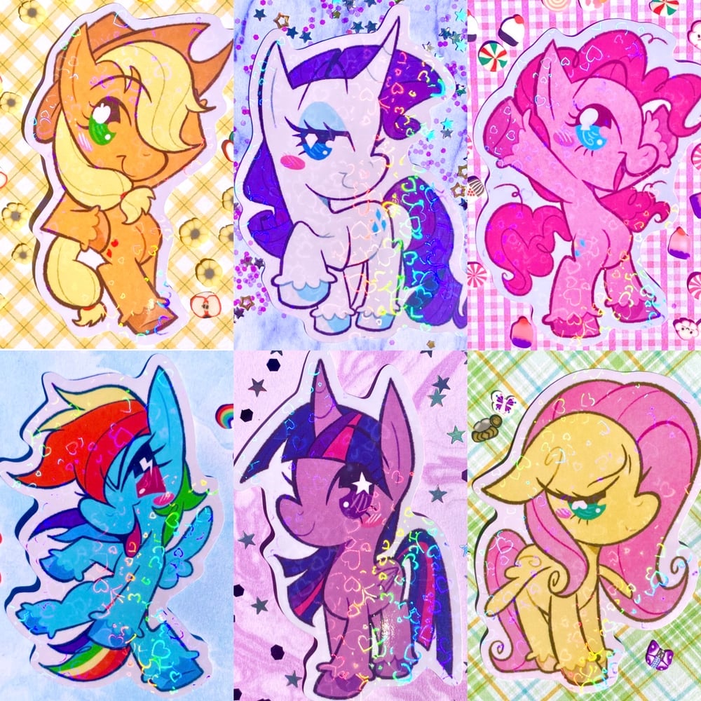 Image of MLP STICKERS (G4) 