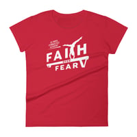 Image 1 of Faith Over Fear Women's T-Shirt 