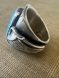 Image 3 of Kingman Wing Ring size 9.5