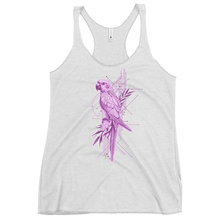 Image of "Tropix" Women's Racer Back Tank Top