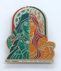 Image 2 of Brigid Hard Enamel Pin