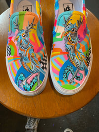 Image 4 of Custom pop art shoes