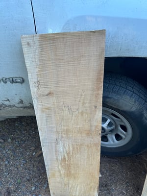 Figured/spalted maple slab 6