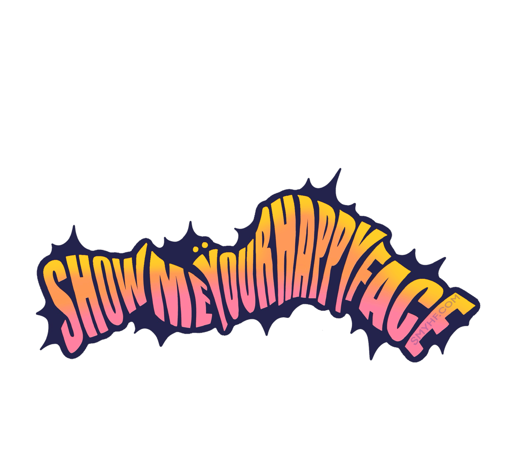 Image of SMYHF Logo Sticker (Sunset)