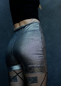 Image 3 of YARA shorts, silver 