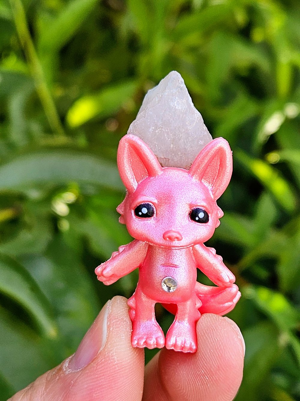 Rose Quartz Shimmery Fox ZELF 2"