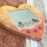 Image 2 of Leaf x Bun Tamagotchi Heart Sticky Notes