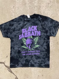 Image 7 of Black Sabbath - sweet leaf ONE OFF tie dye shirt