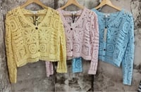 Faye Crochet Cardigan 