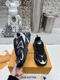 Image 3 of Lou Men’s Trainers - Black