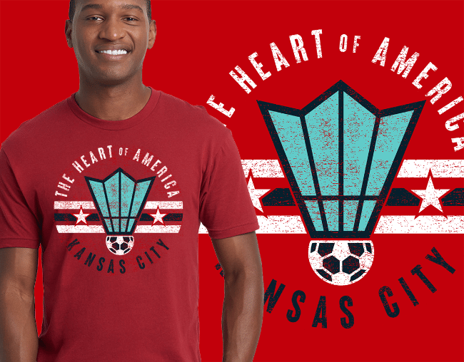 Heart of America: KC Soccer Shirt / Loyalty KC shirts