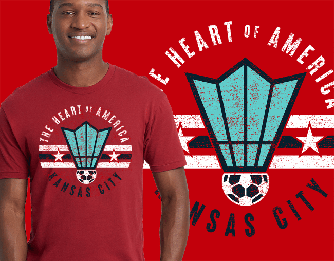 Heart of America: KC Soccer Shirt