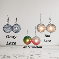 Image 3 of Bubblegum Dangle Earrings