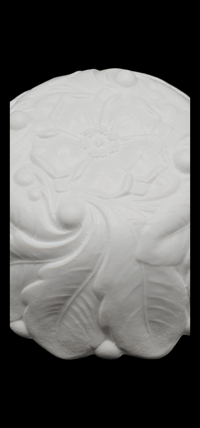 Image 5 of Indiana Glass Wild Rose Milk Glass Bowl