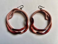 Image 1 of LARGE Worm Hoops