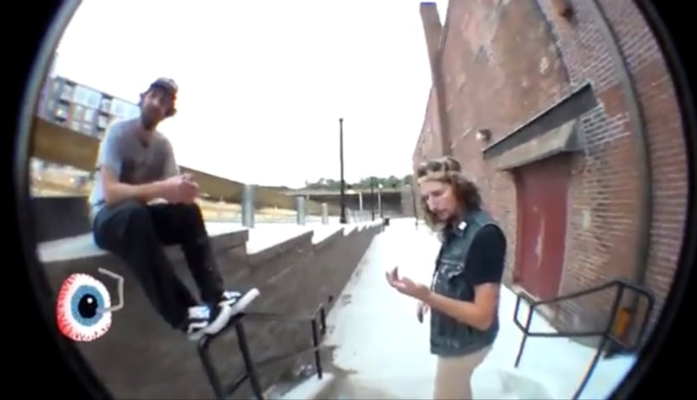 YOU SPAT THAT IN MY EYE!