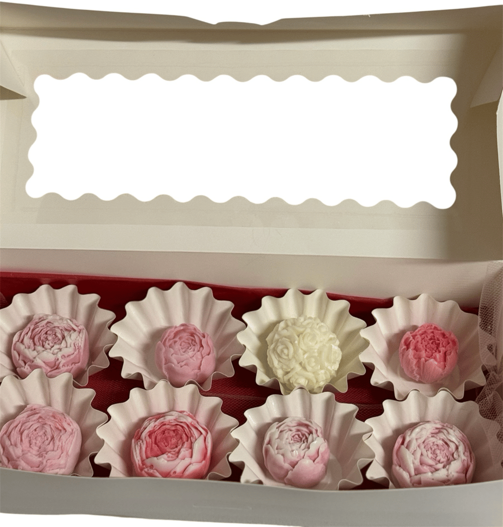 Image of Peonies Wax Melts~ 8pc Box 
