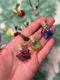 Image 2 of *NEW*Tiny Necklace Bottles - Great for fur or kitten/puppy teeth!