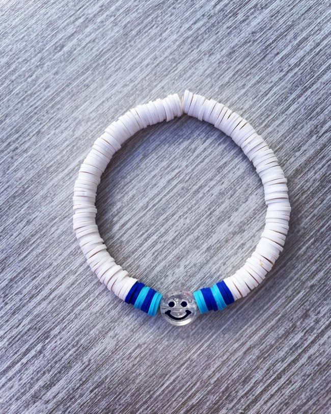 Happy in Blue Bracelet