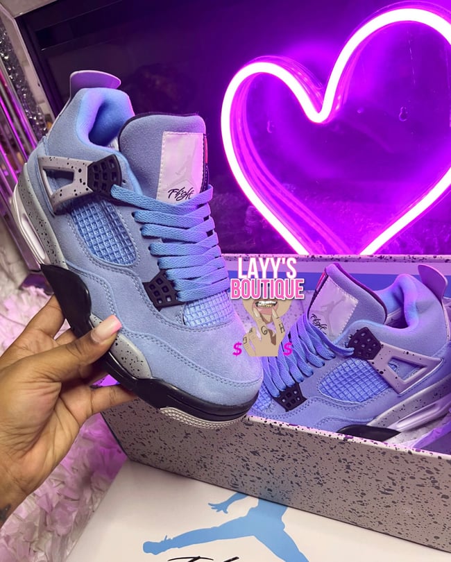 Air Jordan 4 ‘University Blue’ | Layys Closet