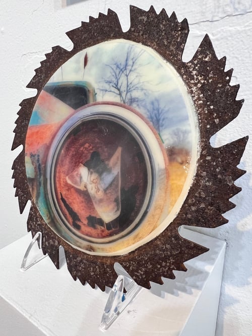 Image of Headlight saw blade- Liz Barick Fall