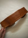 early 70s London boutique massive leather belt 
