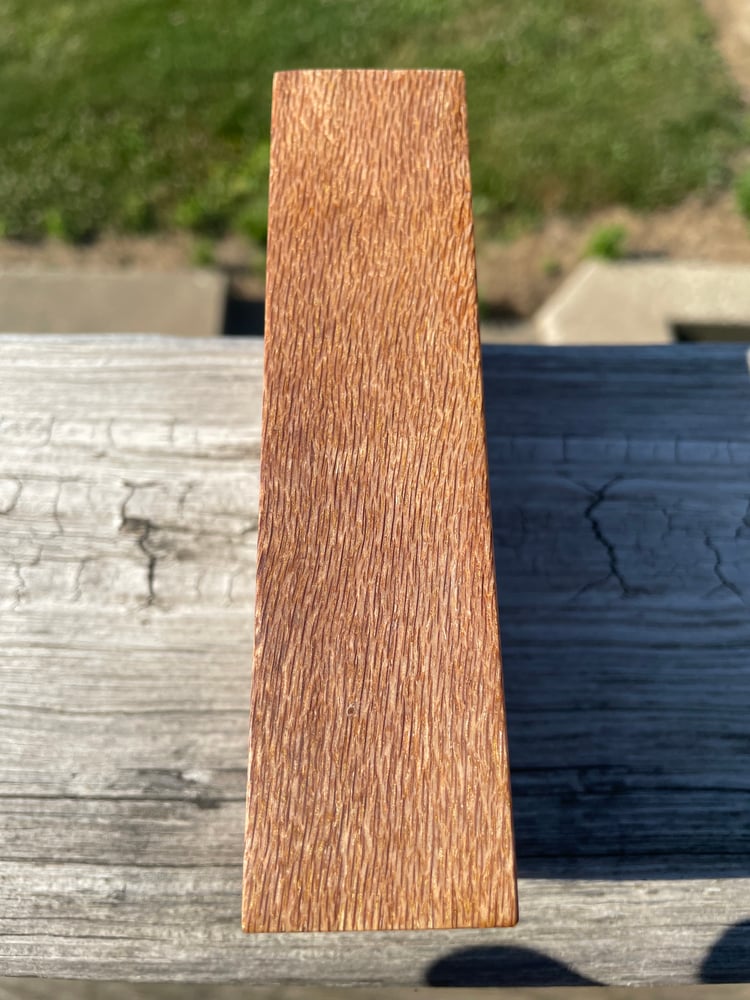 Image of Clear Hawaiian Silk Oak Knife Block