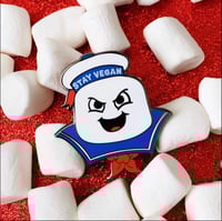 Image 4 of Vegan Horror Fan Enamel Pins