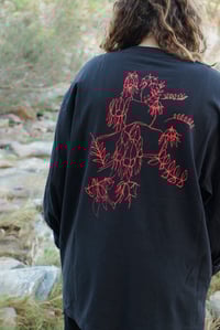 Image 3 of heart on fire longsleeve